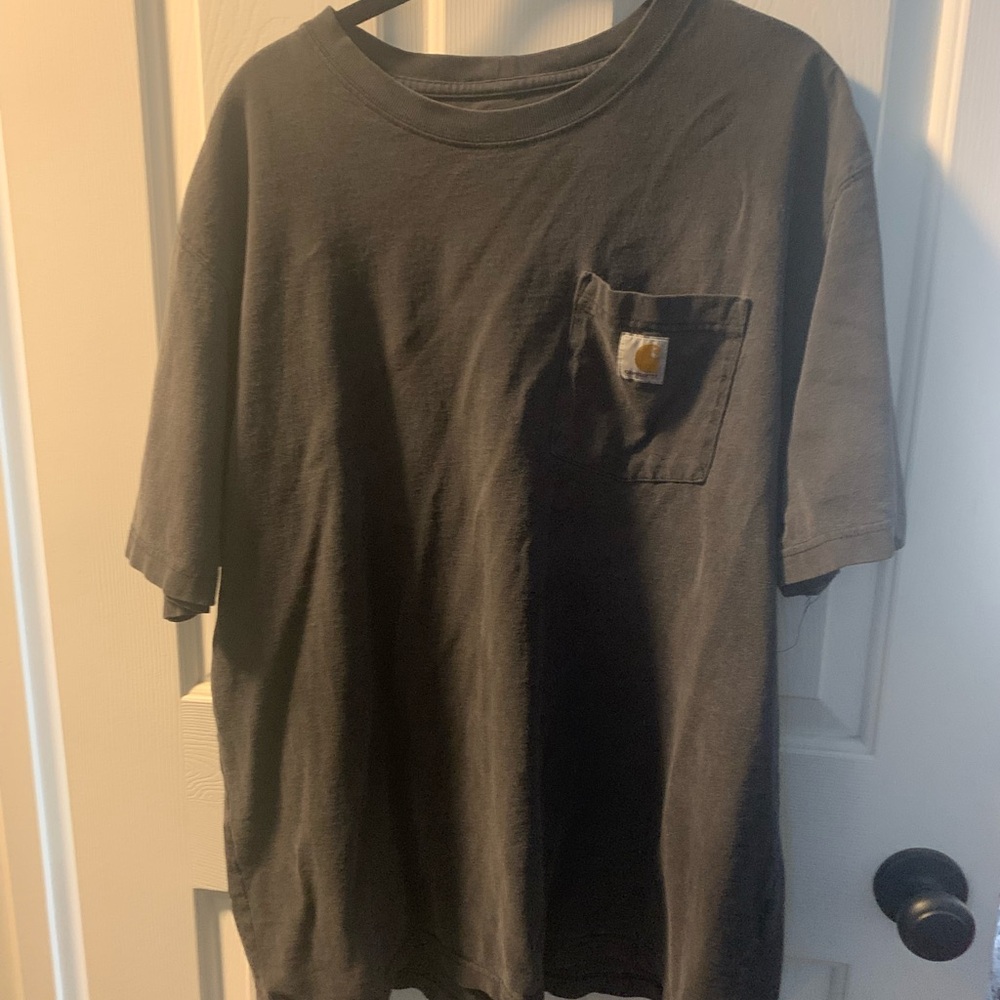 Carhartt Men's Charcoal Pocket Tee
